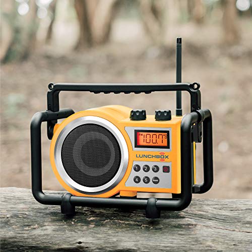 Sangean LB100 Ultra Rugged Compact AM / FM Radio Yellow Pricepulse