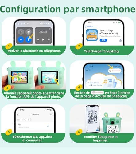 Appareil Photo Enfant Instantané Impression Numériques Photo Creator