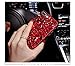 Black Lemon Phone Case for iPhone 7 Plus/iPhone 8 Plus Case for Womens and Girls Soft Silicone iPhone Cases Cover Cute Bling Rhinestones Glitter Diamond Hard Back Rubber Bumper Protective Case (Red)