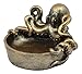 Ebros Marine Sea Monster Kraken Giant Octopus Grasping Basin Ashtray Figurine 5.5