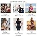 Kimikal Waist Trainer Corset for Weight Loss-Lady Sliming Fajas Gym Colombiana Latex Waist Cincher Shaper Sport Girdle Belt (Black49, 6XL)