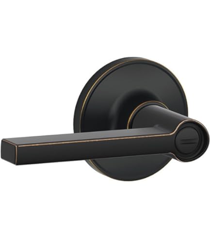 SCHLAGE J40SOL622 J40-SOL Solstice Privacy Door Lever Set