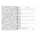 Blueline 2018 DoodlePlanTM Coloring Weekly/Monthly Planner, Botanica Designs, 8 x 5 inches (C2910.01-18)