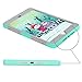 iPad Mini Case for iPad Mini 3/2 /1, BENTOBEN Three Layer Slim Fit Anti-Slip Heavy Duty Shockproof Hybrid Soft Silicone Hard PC Armor Protective Case Cover for iPad Mini 1 2 3 Retina Gray/Mint Green