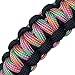 Gearproz HydroCord Handle for Hydro Flask Water Bottles, Wide Mouth Hydroflask 1.0, Iron Flask, Thermoflask and Takeya Reusable Water Bottles, Paracord Survival Strap, 25 Colors (Melon)