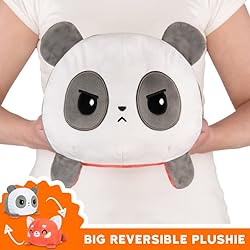 TeeTurtle - Original Reversible Big Panda Plushie