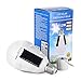 Portable Solar Powered LED Light Bulb Rechargeable Emergency lamp, E27 720LM 12W for Indoor, Outdoor, Camping, Storm, Flood, Hurricane,White/1Pack