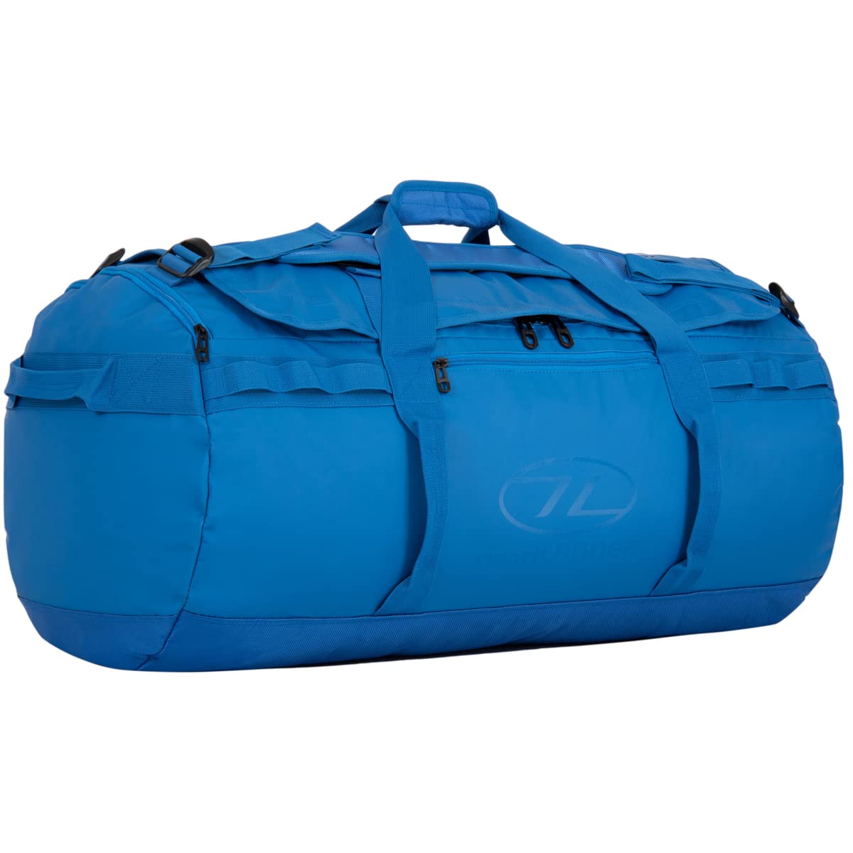 Unbreakable 1830g Waterproof Cargo Barrel Multi-Functional Kit Bag 90L with Shoulder Straps. Heavy-Duty Gym Sports & Duffel Bag by HiGHLANDER
