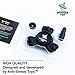 Anti-Stress Spinner Top | Relieves from Stress and Bad Habits! Relax, Focus, Relieve - with Innovative, Upgraded 2017 Fidget Spinner. All Black Premium Color