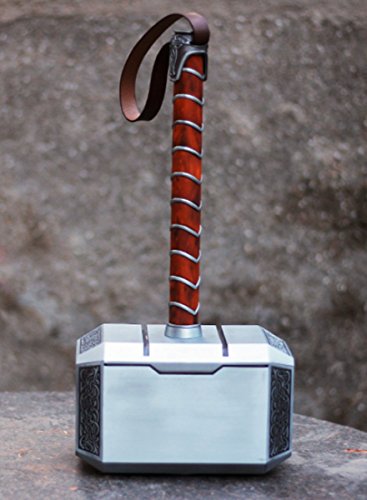 Gmasking 2016 Norse Mythology Aluminum Thor Mjolnir Solid Hammer Full Size Exclusive Props
