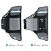 iPhone 7/8 Plus Armband,RISEPRO Sport Armband for Running,Workouts,Fingerprint Unlock,Lightweight,Breathable Lycra,Hidden Pocket,Key Holder,Earphone Cutouts for iPhone/Galaxy S6(5.5