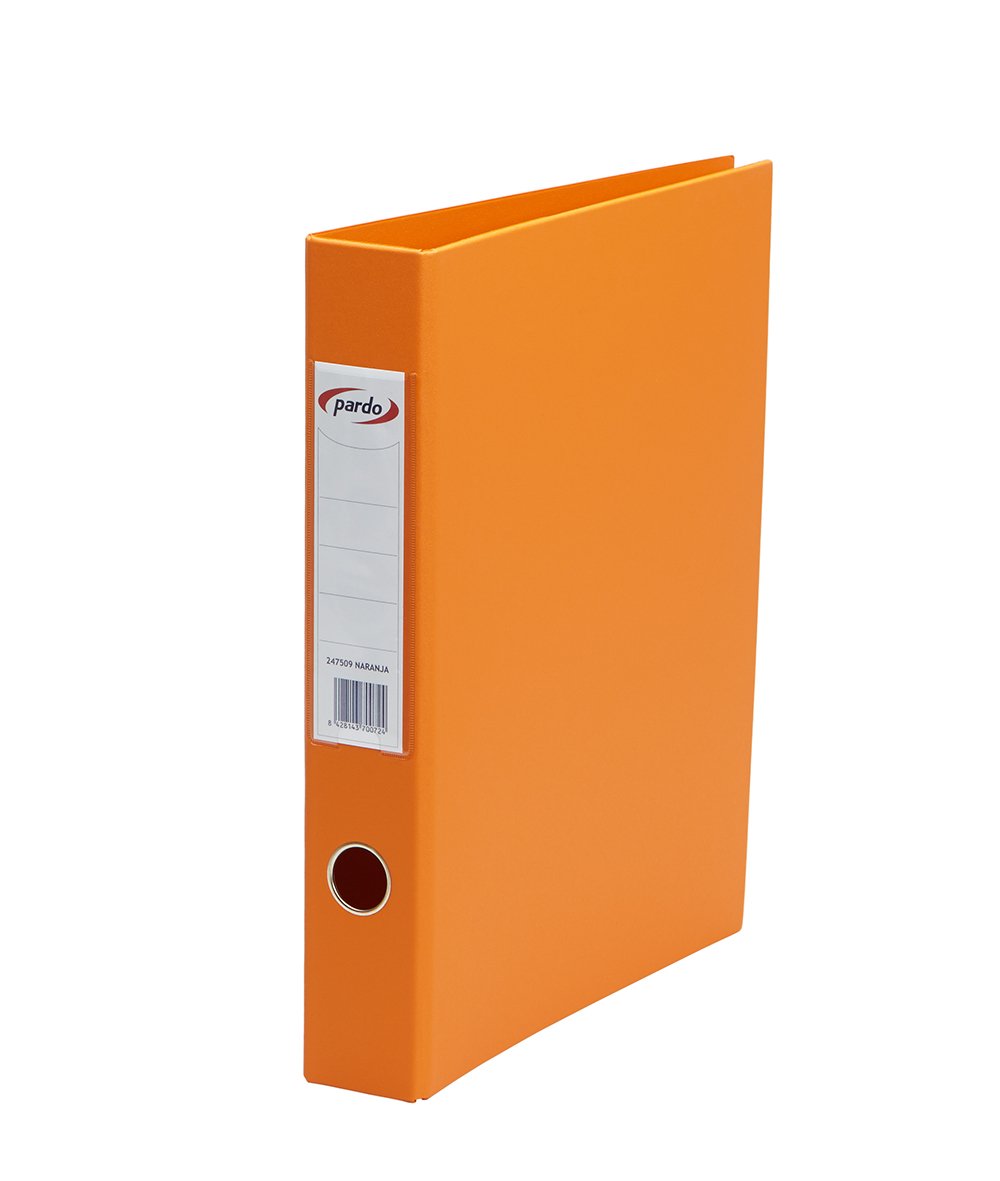 Taupe – Filing Plastic Rings 4/40, Foolscap Folio Orange
