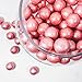 Large 1 Shimmer Coral Gumballs - 2 Pound Bags - About 120 Gumballs Per Bag - Includes How to Build a Candy Buffet Guide