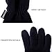 OZERO Winter Gloves for Men Women: -20F Deerskin Waterproof Windproof Leather Polar Fleece Cotton Warm Thermal Insulated Womens Mens Gloves Winter Work Running in Cold Weather-XL Denim Black