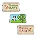 Woodland Animals Baby Shower Mini Candy Bar Wrappers - 45 Stickers