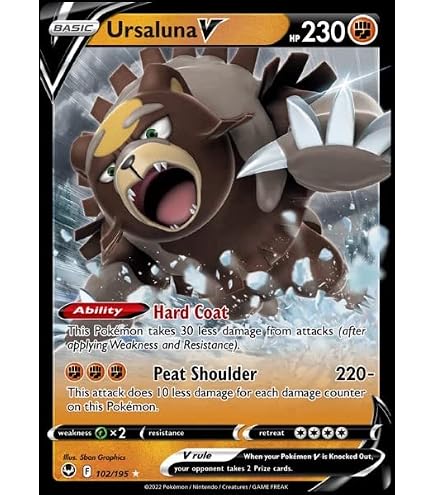 chesnaught v pokemon card value Amazon.com: Chesnaught V 15/195- Silver Tempest -Pokemon Ultra Rare Card