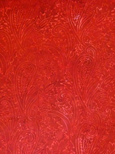 Jinny Beyer Malam Batik Sumatra~Red~ 1764-3 By RJR Fabrics