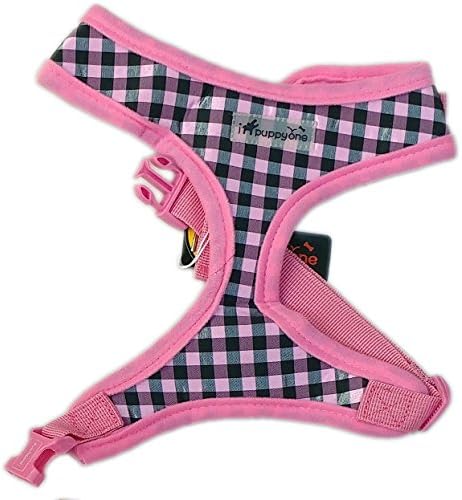 IPuppyone Adjustable Dog Soft Harness "Spring" Size:XSmall Color:Pink