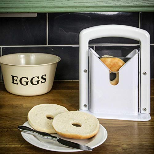 image for heavKin Portable Removable Bread Bagel Slicers Perfect Cutter Every To