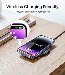 andobil for iPhone 14 Pro Case with Invisible Stand