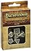 Q WORKSHOP Pathfinder Mummy's Mask Rpg Ornamented Dice Set 7 Polyhedral Pieces
