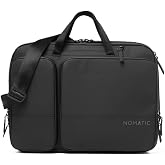 NOMATIC Laptop Bag For Men And Women - Work Bag - Messenger Bags | Expandable 11L-13.5L, Fits 16" Laptop, Tech Storage, Water-Resistant, Travel Ready, RFID-Lined Pocket, Detachable Strap