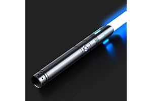 ANASABER Light Saber, Dueling Light Saber, RGB 12 Color Light Sabers with 4 Sound Fonts,Metal Hilt,FX Light Sabers 31inch for Kids Adults,Halloween Cosplay,Birthday Gift,1 Pack,S8