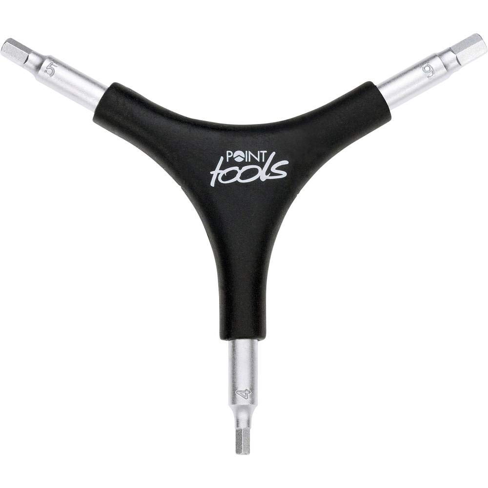 Point Tool Y-3 29266401 Hex Socket 4/5 / 6 mm Black/Silver