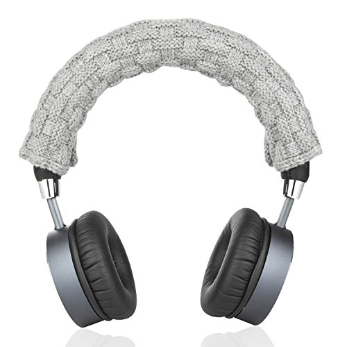 Timibis Headphone Replacement Headband Cover For Bose, AKG, Sennheiser, Sony, Beats, Audio-Technica Comfort Cushion / Top Pad Protector (Gray)
