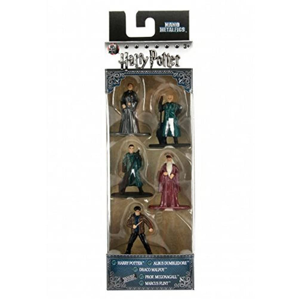 JADA Nano Metalfigs 98667 "Harry Potter Year 7/Dumbledore/Malfoy Quidditch/Prof McGonagall/Marcus Flint" Figure