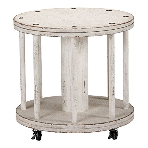 Ethan Allen | Disney Film Canister Side Table, Brie