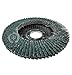 Makita 10 Pack - 40 Grit Flap Disc For Grinders - Aggressive Conditioning For Metal, Stainless Steel & Non-Ferrous - 4-1/2