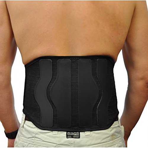 Smartool CEINTLOMBT2 Lumbar Belt, Black