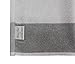 COTTON CRAFT - Terry Beach Towel 30x60-2 Pack - Cabana Stripe Grey Black - 400 GSM - 100% Pure Ringspun Cotton - Highly Absorbent Easy Care Machine wash - Use for Picnic Poolside Colorful Bath Towel