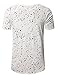 NITAGUT Men Boy Summer Cotton Tees Shirt Short Sleeve Star Printed T-Shirt
