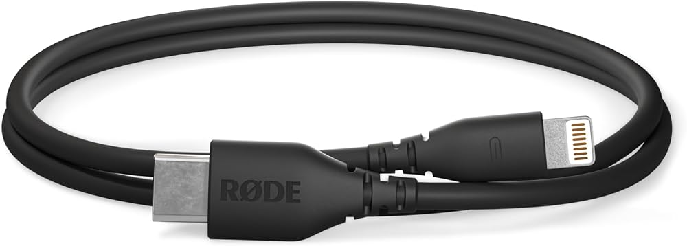 RØDE SC21 USB-C to Lightning Cable 0cm Black MFi-certified