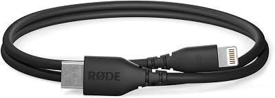 RØDE SC21 USB-C to Lightning Cable 0cm Black MFi-certified