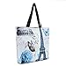 icolor Large Grocery Eco Friendly Market travel Sports Handle case Bag shoulder bag Reusable Portable Storage HandBags Convenient Shoppers Tote Beach Shopping Bag (YGWB-42)