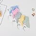 Kidstree Fashion Girls Socks Cotton Thin Toddler Crew Sock 5 Pairs Cat Medium (4-6)