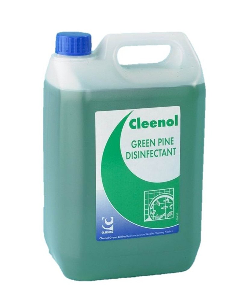 Cleenol pine disinfectant, green, 5 l (Pack of 1)