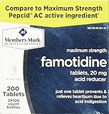 Famotidine 20mg 200 Tablets in 2-100 ct Bottles by