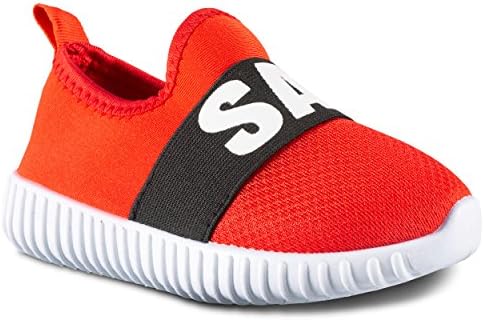 ShoeShoxย Kids Sneakers Mesh Breathable Athletic Running Tennis Shoes Boys Girls