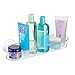 iDesign Plastic Bathroom Suction Holder, Shower Organizer Shelf Basket for Sponges, Scrubbers, Soap, Shampoo, Conditioner, 15