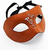 Steampunk - Sienna Brown - PU Leather - Masquerade Mask - Laser Cut - Unisex - Mens