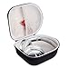 BOVKE Headphone Case Protective Carrying Travel Bag for Sony, Behringer, Audio-Technica, Philips, Xo Vision, Bose, Photive, Beats, Maxell, Panasonic (Black)