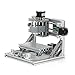 MYSWEETY DIY CNC Router Kits 1610 GRBL Control Wood Carving Milling Engraving Machine (Working Area 16x10x4.5cm, 3 Axis, 110V-240V), with ER11 and 5mm Extension Rod