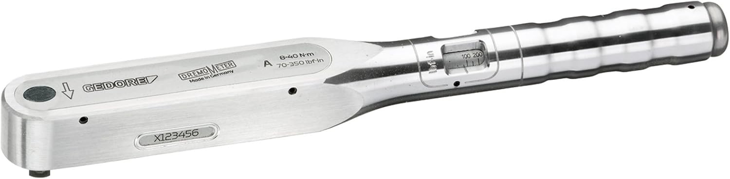 Gedore 8560-01 Dremometer A 3/8-inch 8-40Nm Torque Wrench, Mehrfarbig
