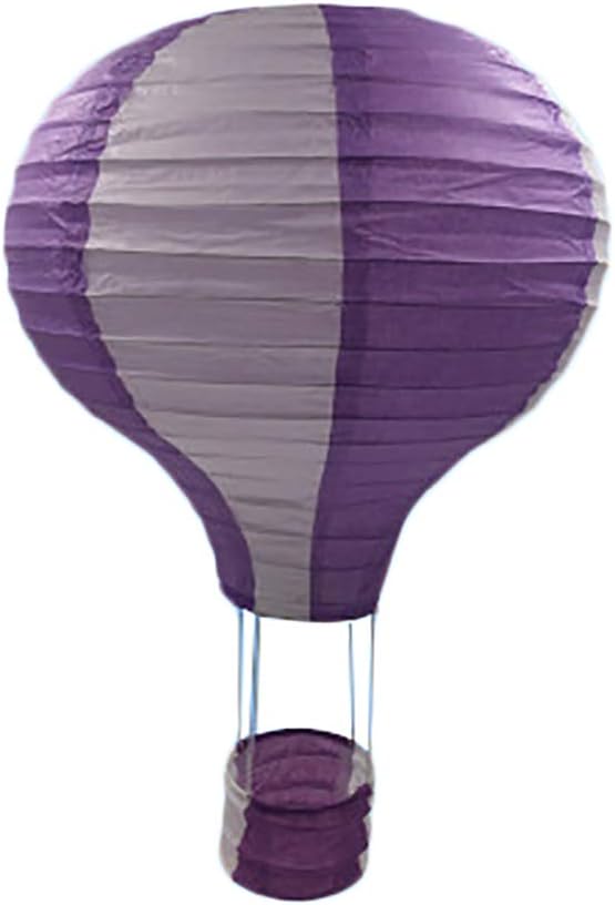TREESTAR Hot Air Balloon Paper Lantern Lampshade Craft Decoration for Ceiling Kindergarten Party Home Decor 40cm/15.7 In