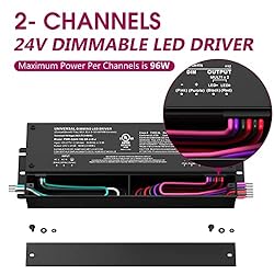Emitever 192W Dimmable LED Driver, 24V 5-in-1