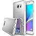 Galaxy Note 5 Case, Ringke Fusion Mirror Luxury Mirror Back TPU Bumper w/Screen Protector [Drop Protection/Shock Absorption Technology][Attached Dust Cap] for Samsung Galaxy Note 5 - Silver